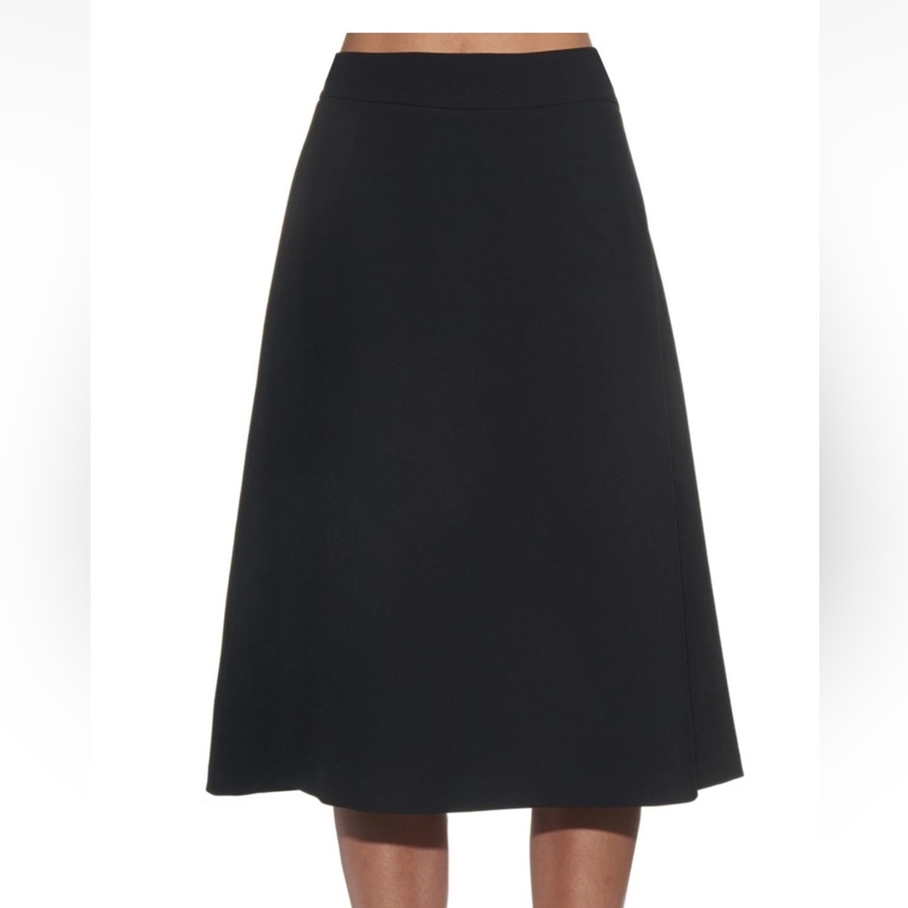 Diane von Furstenberg Skirt Womens 8 Black Office Minimalist Staple Feminine - Picture 4 of 7